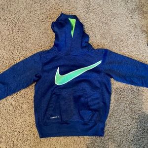Blue Nike Hooded Sweatshirt